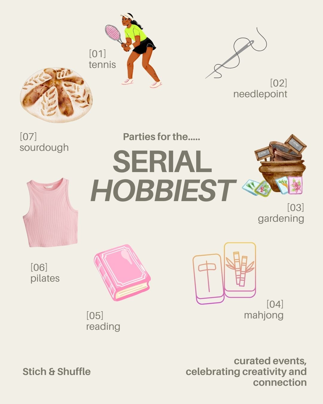 Custom Stich & Shuffle Event