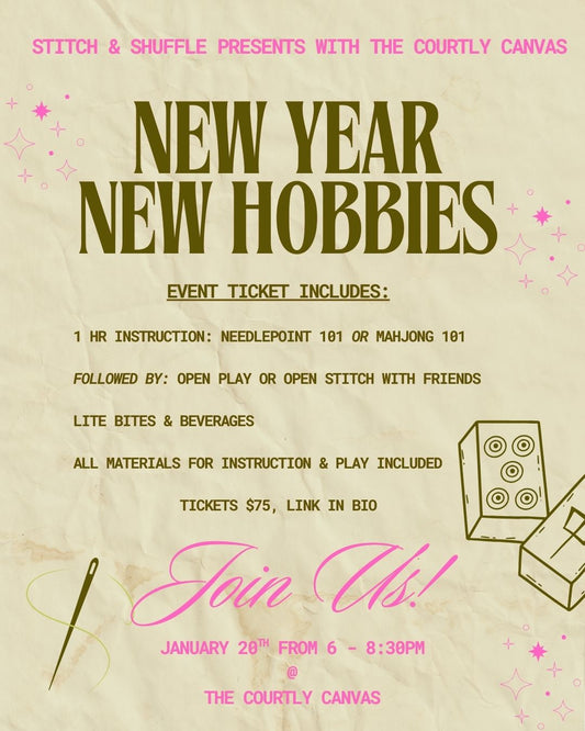 January 20th Event - New Year, New Hobbies