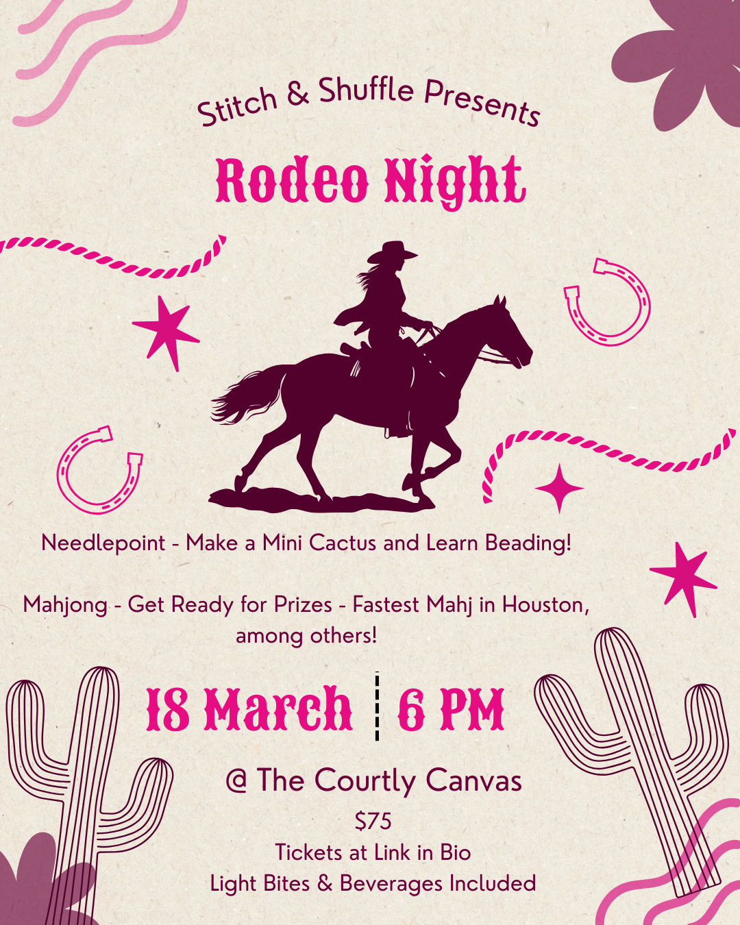 March 18th Event - Rodeo Night